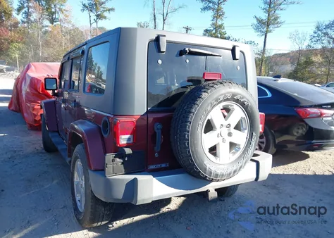 2008 Jeep Wrangler Unlimited Sahara from USA, damaged, VIN 1J4GA59158L504066